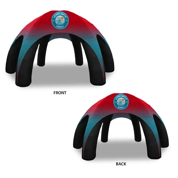 20' Custom Inflatable Spider Tent with 6 legs with Canopy - 20' Custom Inflatable Spider Tent with 6 legs with Canopy - Image 2 of 4