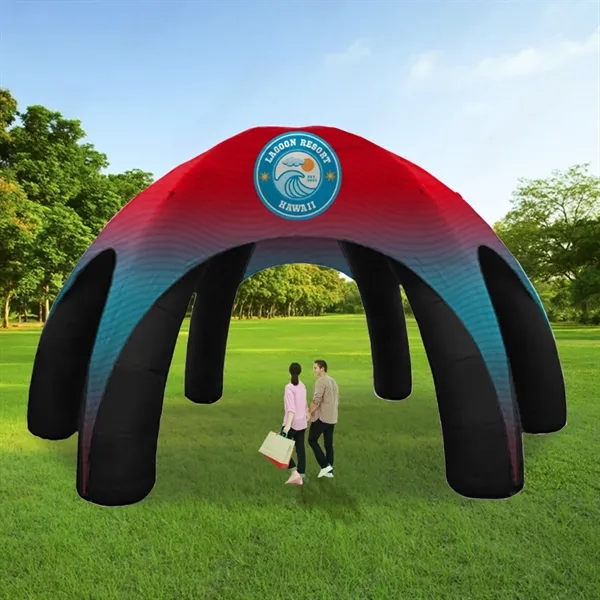 20' Custom Inflatable Spider Tent with 6 legs with Canopy - 20' Custom Inflatable Spider Tent with 6 legs with Canopy - Image 4 of 4