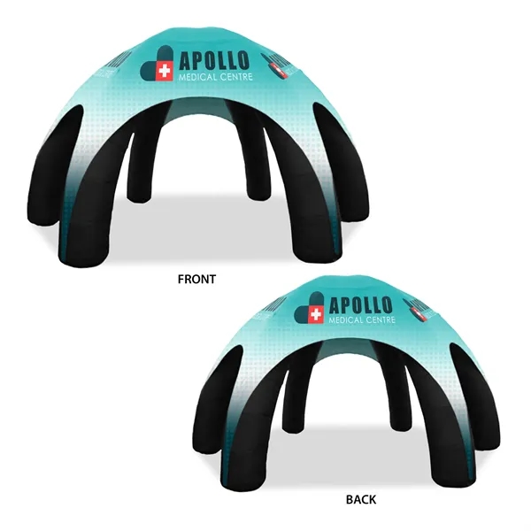 25' Custom Inflatable Spider Tent with 6 legs with Canopy - 25' Custom Inflatable Spider Tent with 6 legs with Canopy - Image 2 of 4