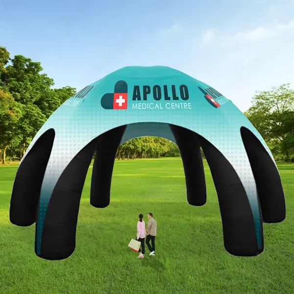 25' Custom Inflatable Spider Tent with 6 legs with Canopy - 25' Custom Inflatable Spider Tent with 6 legs with Canopy - Image 4 of 4