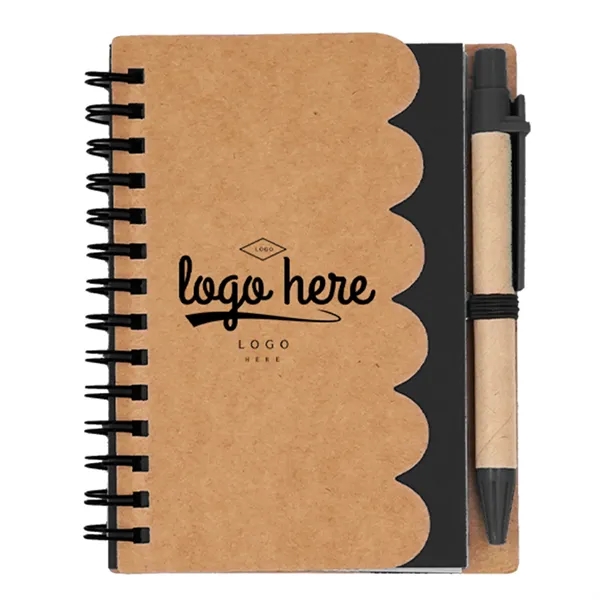 Paper Wavy Stripe Pen Notebook - Paper Wavy Stripe Pen Notebook - Image 2 of 5