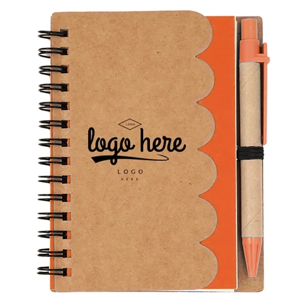 Paper Wavy Stripe Pen Notebook - Paper Wavy Stripe Pen Notebook - Image 3 of 5