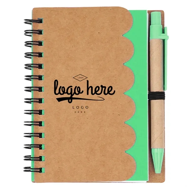 Paper Wavy Stripe Pen Notebook - Paper Wavy Stripe Pen Notebook - Image 4 of 5