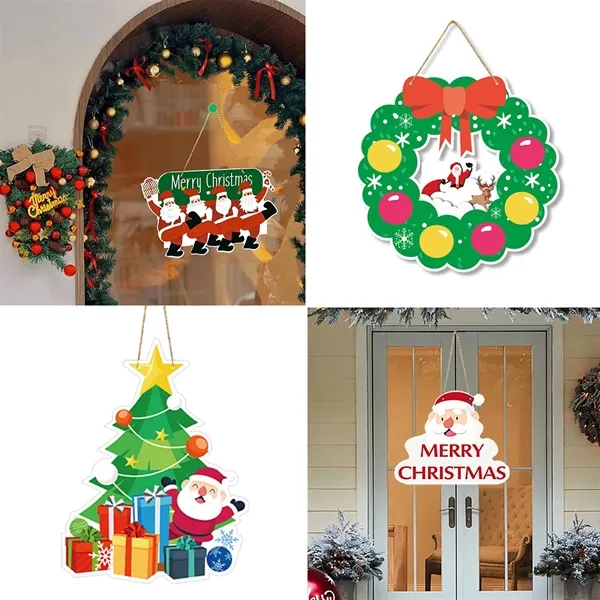 Custom Christmas Halloween Party Door Cover