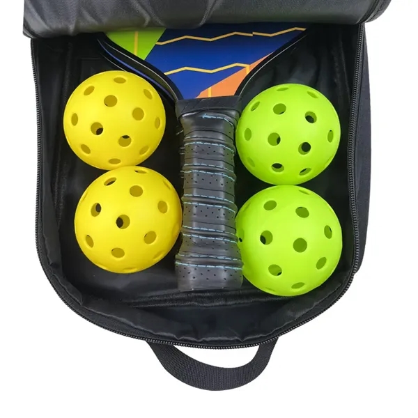 Fiberglass Pickleball Racket Paddle & Ball Set - Fiberglass Pickleball Racket Paddle & Ball Set - Image 8 of 8