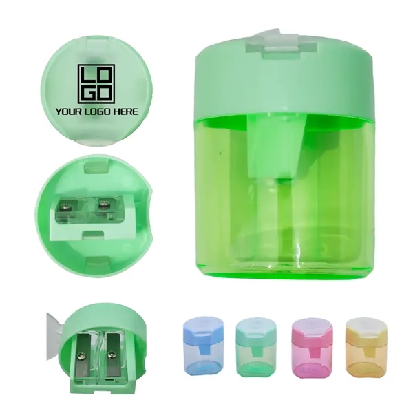 Double Hole Pencil Sharpener Cylinder - Double Hole Pencil Sharpener Cylinder - Image 0 of 0