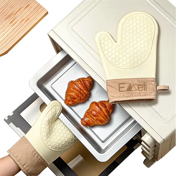 Microwave Silicone Anti-heat Gloves - Microwave Silicone Anti-heat Gloves - Image 0 of 2