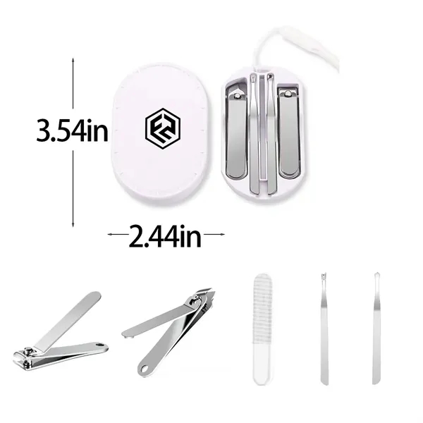 Portable Stainless Steel Nail Clippers Gift Set - Portable Stainless Steel Nail Clippers Gift Set - Image 1 of 2