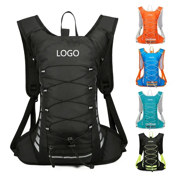 12L Hydration Pack Backpack - 12L Hydration Pack Backpack - Image 0 of 8