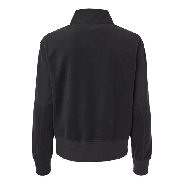 Adidas Women's Fleece Quarter-Zip Pullover - Adidas Women's Fleece Quarter-Zip Pullover - Image 6 of 17