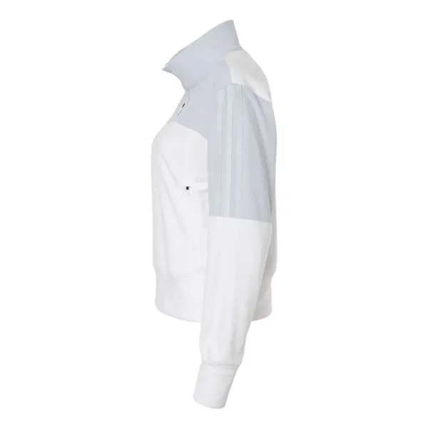 Adidas Women's Fleece Quarter-Zip Pullover - Adidas Women's Fleece Quarter-Zip Pullover - Image 13 of 17
