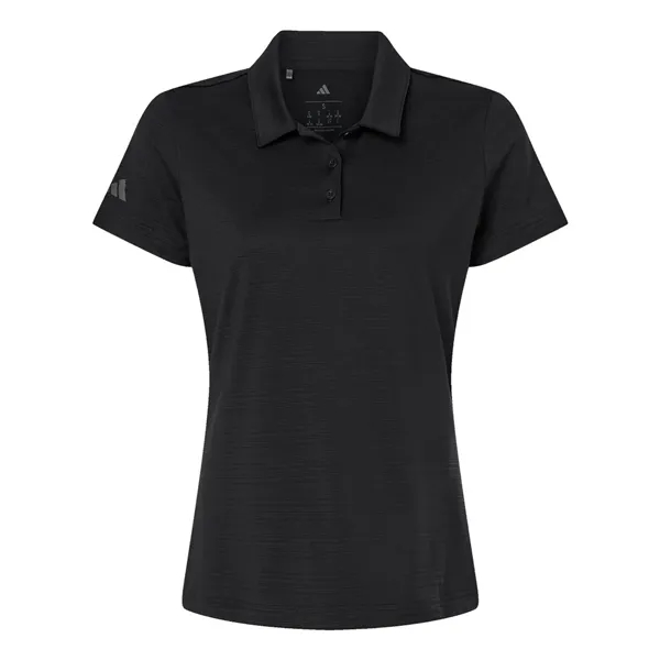 Adidas Women's Textured Stripe Polo - Adidas Women's Textured Stripe Polo - Image 3 of 17