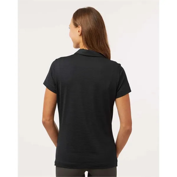 Adidas Women's Textured Stripe Polo - Adidas Women's Textured Stripe Polo - Image 4 of 17