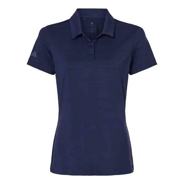 Adidas Women's Textured Stripe Polo - Adidas Women's Textured Stripe Polo - Image 8 of 17