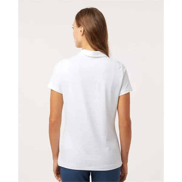 Adidas Women's Textured Stripe Polo - Adidas Women's Textured Stripe Polo - Image 15 of 17