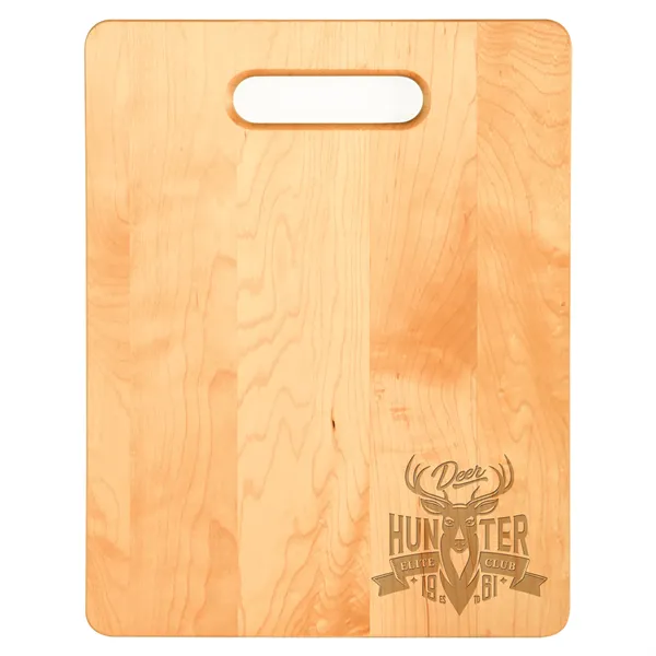 11 1/2" x 8 3/4" Maple Cutting Board - 11 1/2" x 8 3/4" Maple Cutting Board - Image 0 of 2