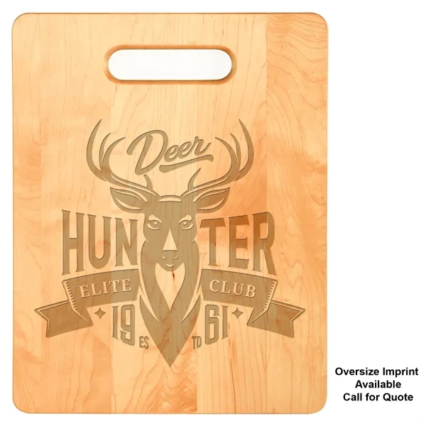 11 1/2" x 8 3/4" Maple Cutting Board - 11 1/2" x 8 3/4" Maple Cutting Board - Image 2 of 2