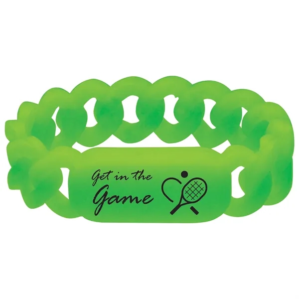 Silicone Link Wristband - Silicone Link Wristband - Image 8 of 11