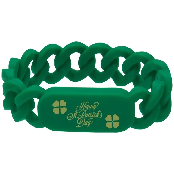 Silicone Link Wristband - Silicone Link Wristband - Image 9 of 11
