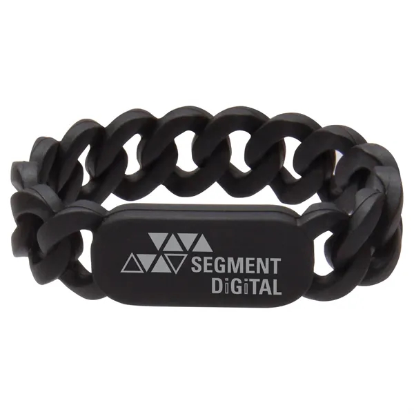 Silicone Link Wristband - Silicone Link Wristband - Image 11 of 11