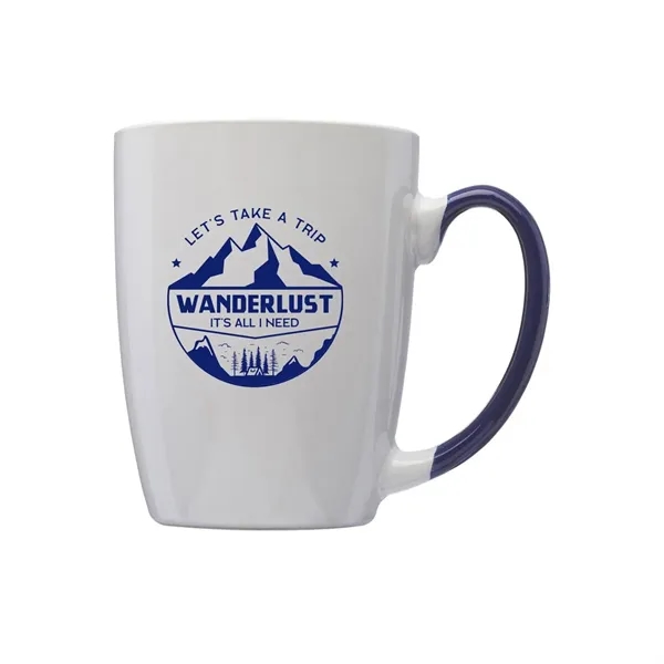 12 oz. Two Tone Ceramic Mug (1 Color Imprint) - 12 oz. Two Tone Ceramic Mug (1 Color Imprint) - Image 2 of 7