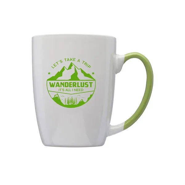 12 oz. Two Tone Ceramic Mug (1 Color Imprint) - 12 oz. Two Tone Ceramic Mug (1 Color Imprint) - Image 3 of 7