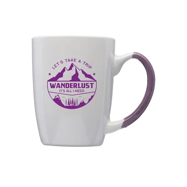 12 oz. Two Tone Ceramic Mug (1 Color Imprint) - 12 oz. Two Tone Ceramic Mug (1 Color Imprint) - Image 4 of 7