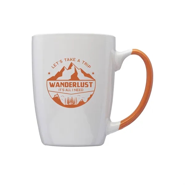 12 oz. Two Tone Ceramic Mug (1 Color Imprint) - 12 oz. Two Tone Ceramic Mug (1 Color Imprint) - Image 6 of 7