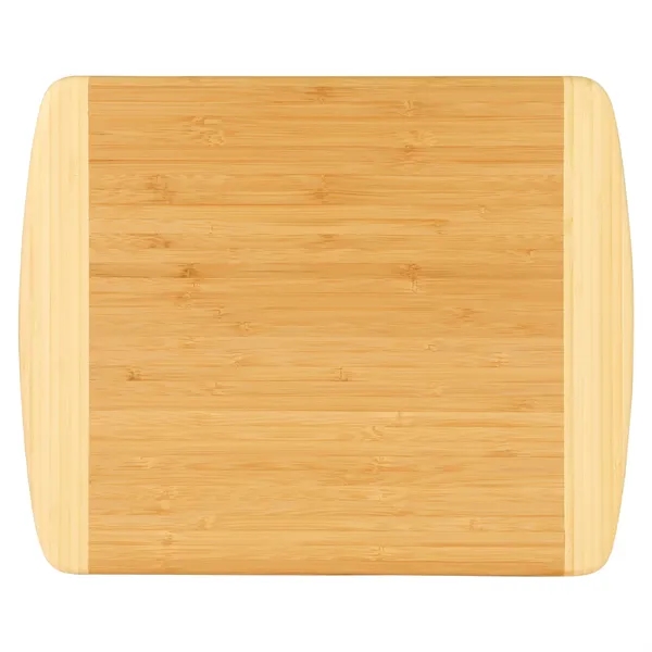 13 1/2"x11 1/2" Bamboo 2-Tone Cutting Board - 13 1/2"x11 1/2" Bamboo 2-Tone Cutting Board - Image 1 of 2