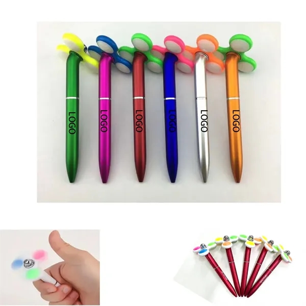 Fidget Spinner with Ballpoint Pen - Fidget Spinner with Ballpoint Pen - Image 0 of 6