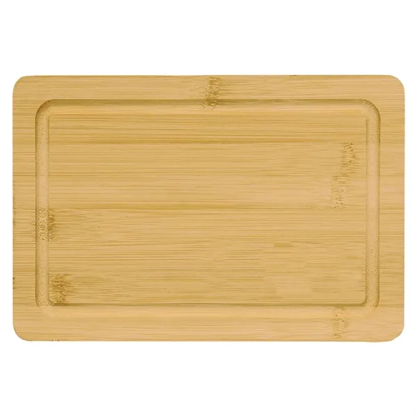9" x 6" Bamboo Cutting Board with Juice Groove - 9" x 6" Bamboo Cutting Board with Juice Groove - Image 1 of 2