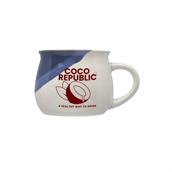 12oz Dripped Ceramic Mug (1 Color) - 12oz Dripped Ceramic Mug (1 Color) - Image 1 of 3