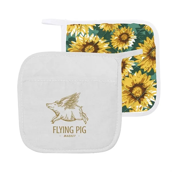 Quilted & Padded Pot holder - Quilted & Padded Pot holder - Image 4 of 4