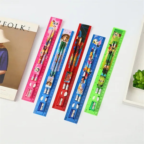 30Cm/12Inch 4 In 1 Stationery Set - 30Cm/12Inch 4 In 1 Stationery Set - Image 3 of 4