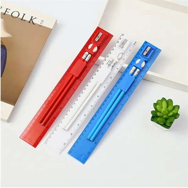 30Cm/12Inch 4 In 1 Stationery Set - 30Cm/12Inch 4 In 1 Stationery Set - Image 2 of 4