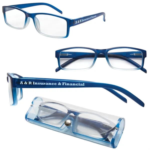 Soft Finish Reading Glasses with Matching Case - Soft Finish Reading Glasses with Matching Case - Image 2 of 4