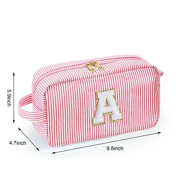 Monogram Cosmetic Pouch Makeup Case Transparent Bag - Monogram Cosmetic Pouch Makeup Case Transparent Bag - Image 1 of 5