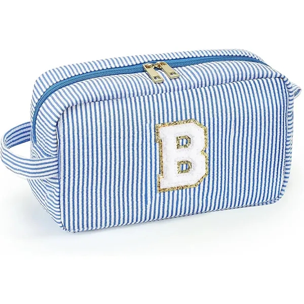 Monogram Cosmetic Pouch Makeup Case Transparent Bag - Monogram Cosmetic Pouch Makeup Case Transparent Bag - Image 5 of 5