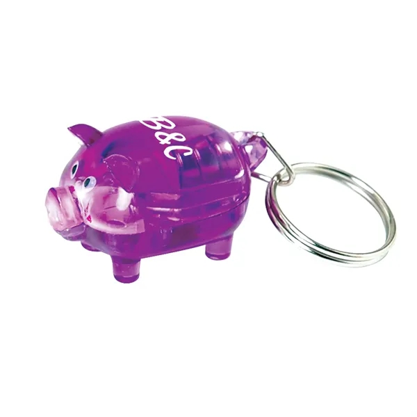 Light Up Piggy Key Tag - Light Up Piggy Key Tag - Image 1 of 5