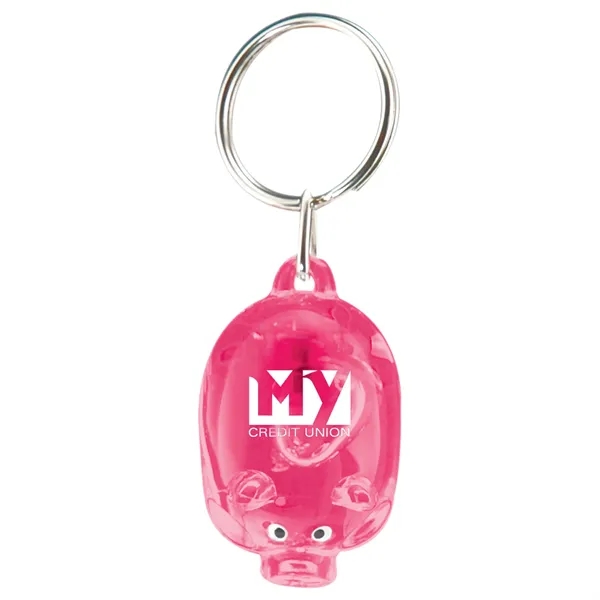 Light Up Piggy Key Tag - Light Up Piggy Key Tag - Image 2 of 5