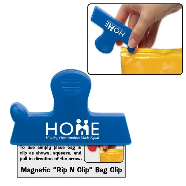 Magnetic Rip N Clip Bag Clip - Magnetic Rip N Clip Bag Clip - Image 3 of 3