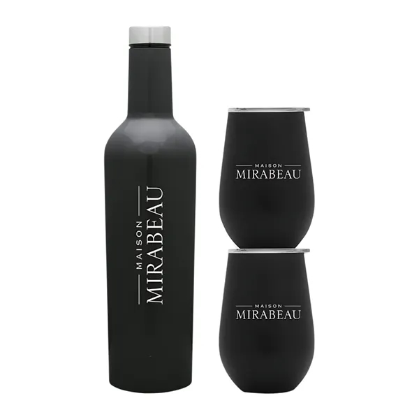 Wine Growler & Tumbler Luxury Gift Set - Wine Growler & Tumbler Luxury Gift Set - Image 3 of 4