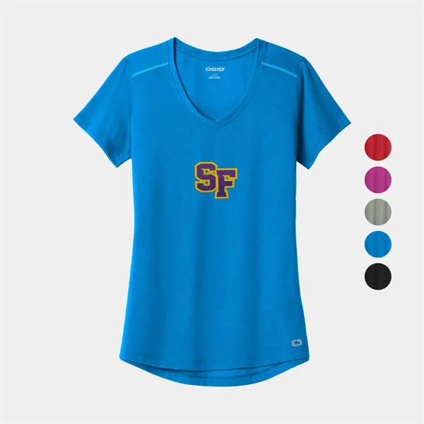 OGIO ® Ladies V-Neck T-Shirt - OGIO ® Ladies V-Neck T-Shirt - Image 0 of 7