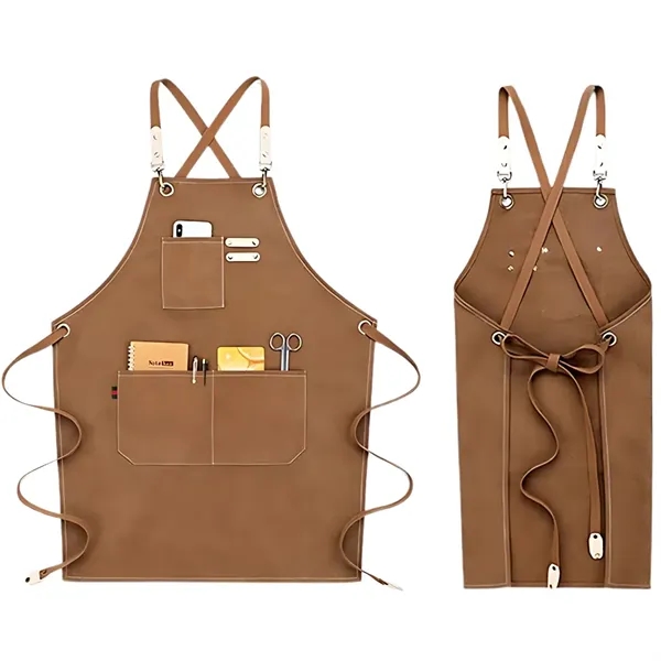 Heavyweight Canvas Apron - Heavyweight Canvas Apron - Image 4 of 7