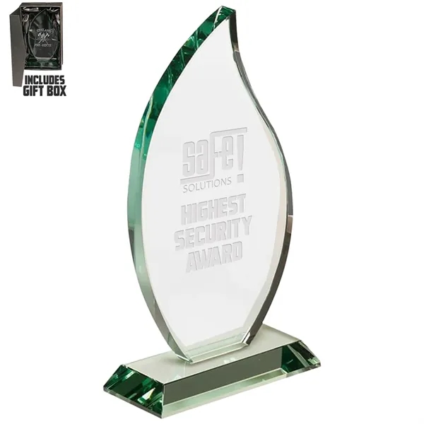 Unique Flame Design Jade Glass Awards - Unique Flame Design Jade Glass Awards - Image 0 of 1