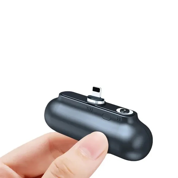 Mini Magnetic Capsule Charging Bank For Iphone And Android - Mini Magnetic Capsule Charging Bank For Iphone And Android - Image 1 of 5