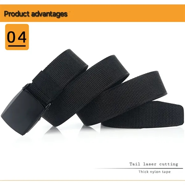 Metal Buckle Tactical Belt - Metal Buckle Tactical Belt - Image 2 of 8