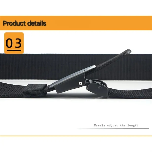 Metal Buckle Tactical Belt - Metal Buckle Tactical Belt - Image 3 of 8