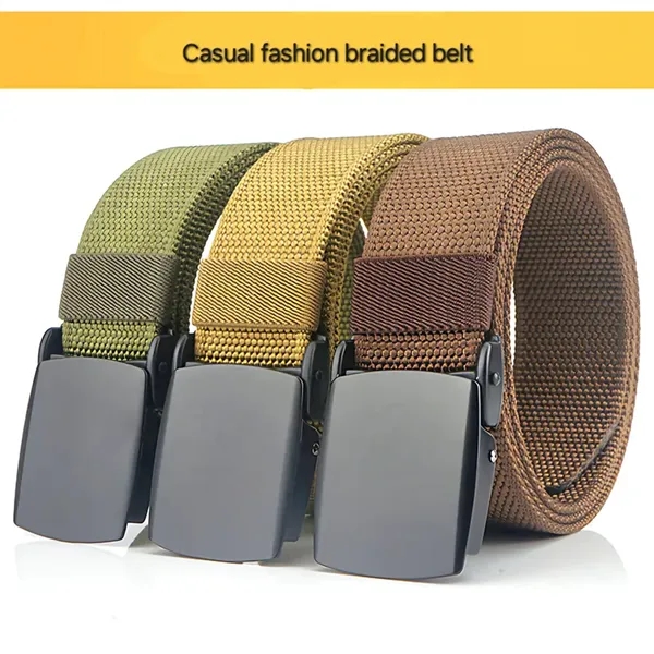 Metal Buckle Tactical Belt - Metal Buckle Tactical Belt - Image 7 of 8