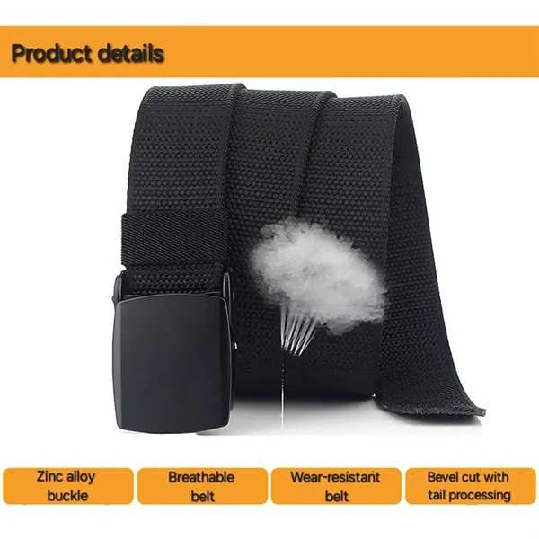 Metal Buckle Tactical Belt - Metal Buckle Tactical Belt - Image 8 of 8